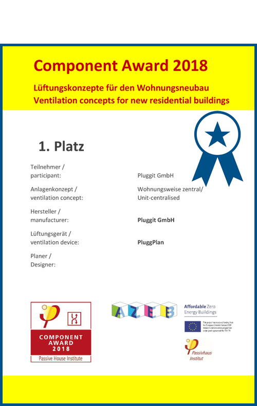 PlugGuide Component Award Urkunde